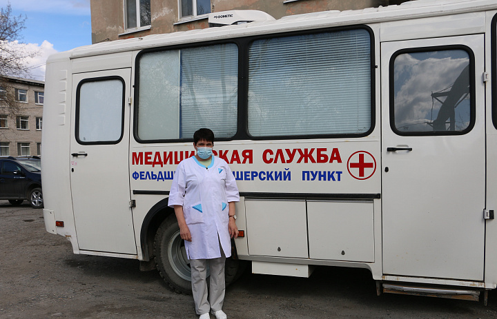 Более 100 жителей сел Талицкого городского округа получили помощь в мобильном ФАПе.